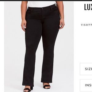 Bootcut Dark Wash Luxe Jeans